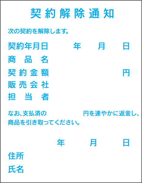 スクショ_福岡県消費者センターのクーリングオフ資料