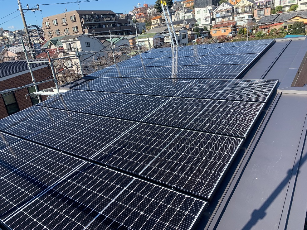 本日は板橋区で太陽光の工事でした‼️