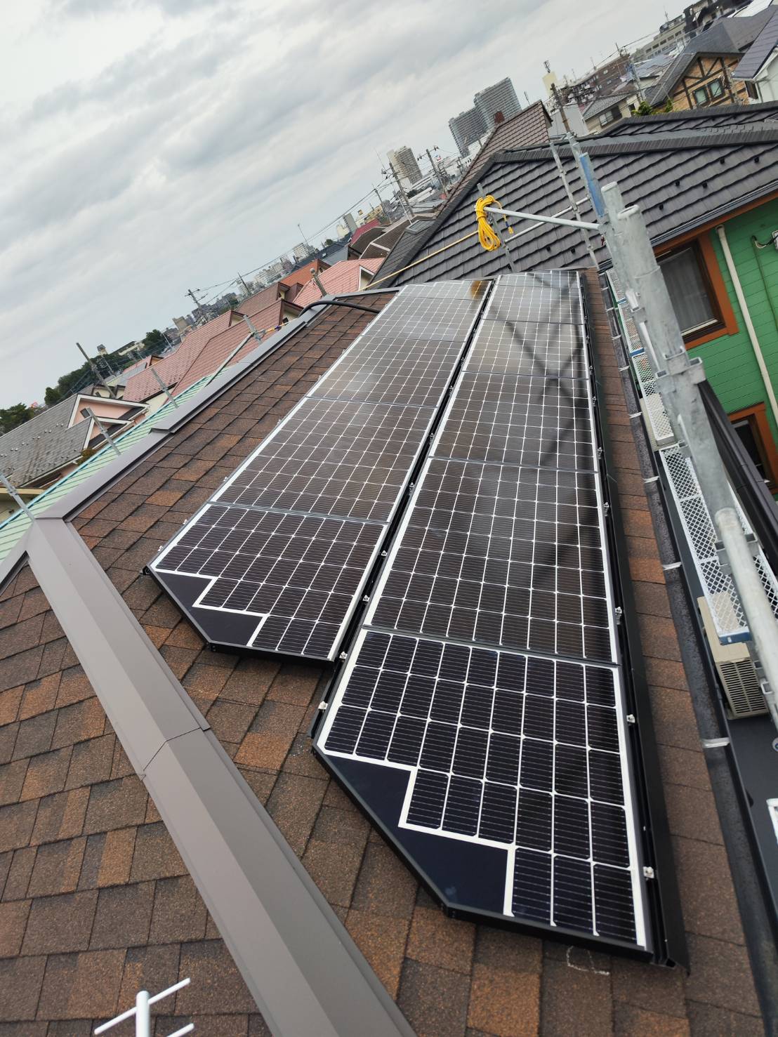 🏠本日は小金井市での太陽光パネルのお仕事でした🔧