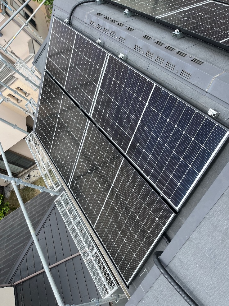 🦥本日は練馬区での太陽光パネルのお仕事のご紹介🔧