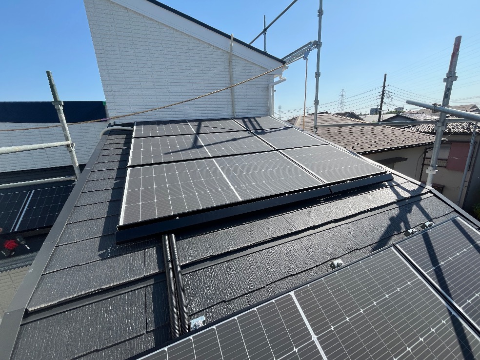 🐰本日は足立区での太陽光パネルのお仕事のご紹介🔧