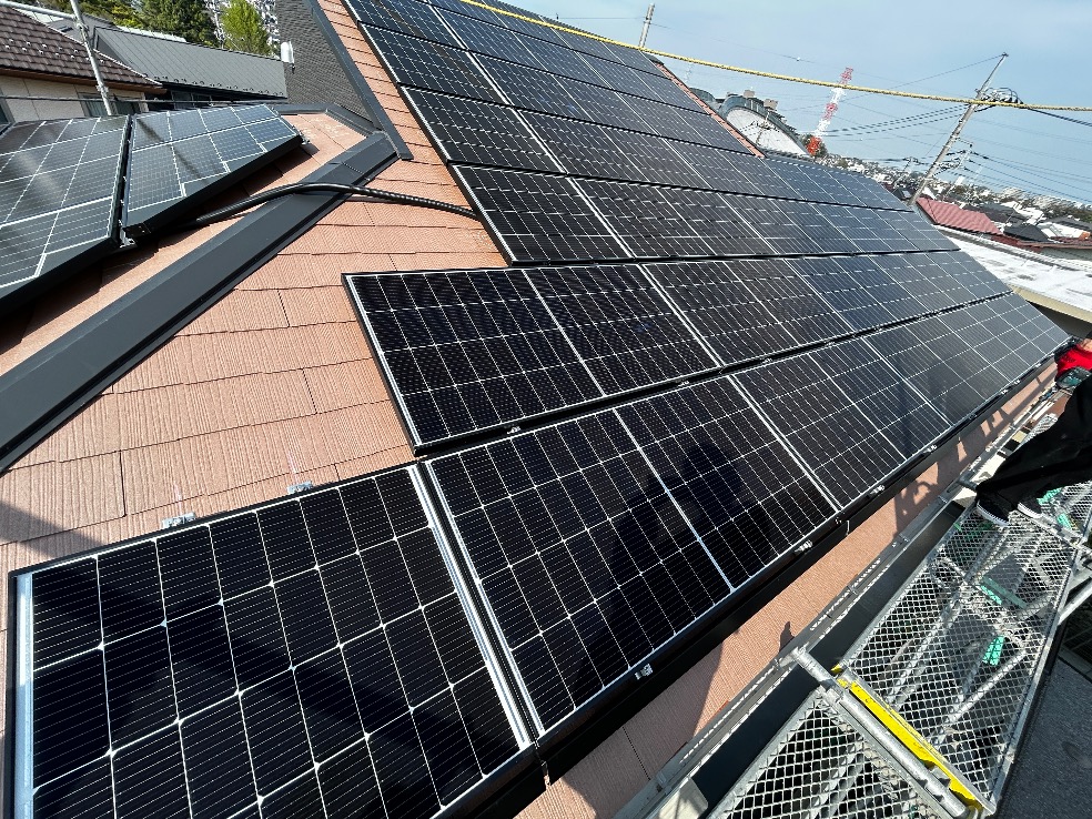 🧰本日は町田市での太陽光パネルのお仕事のご紹介🔧